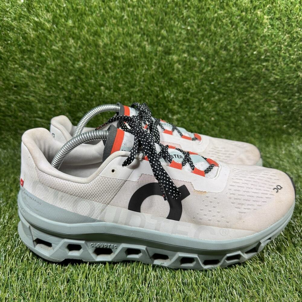 Cloudmonster On Cloud Surf White Frost Sneakers Mens 10.5 Running Athletic ⚡️